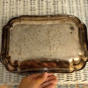Chadwick international silver tray